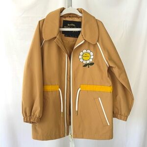 Mini Rodini Flower Jacket, kids size 5-7yo